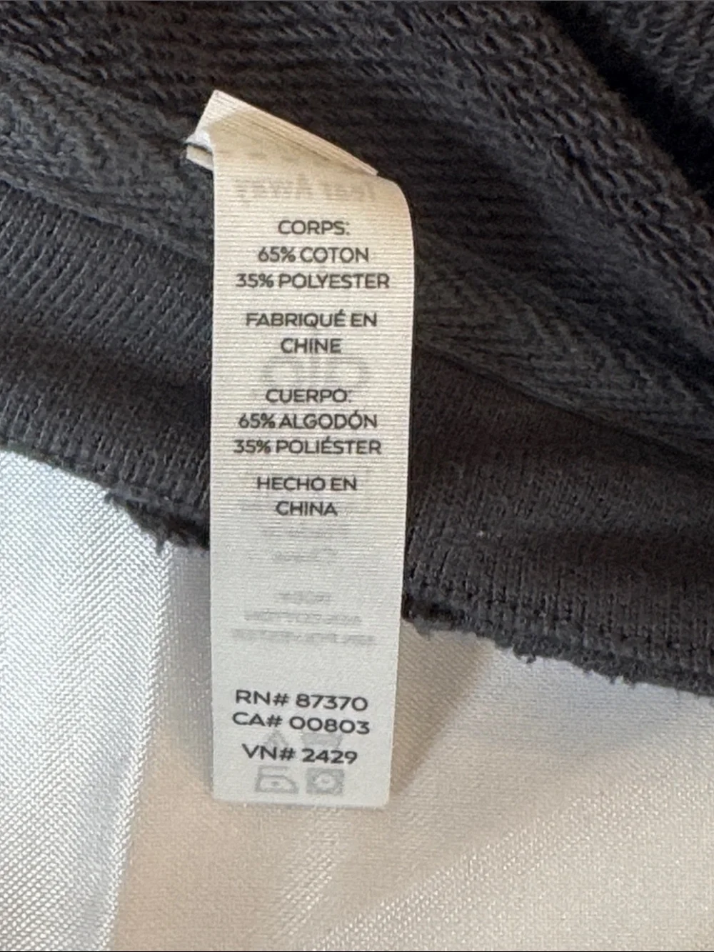ALO‎ Yoga Cropped Crew Sweatshirt charcoal